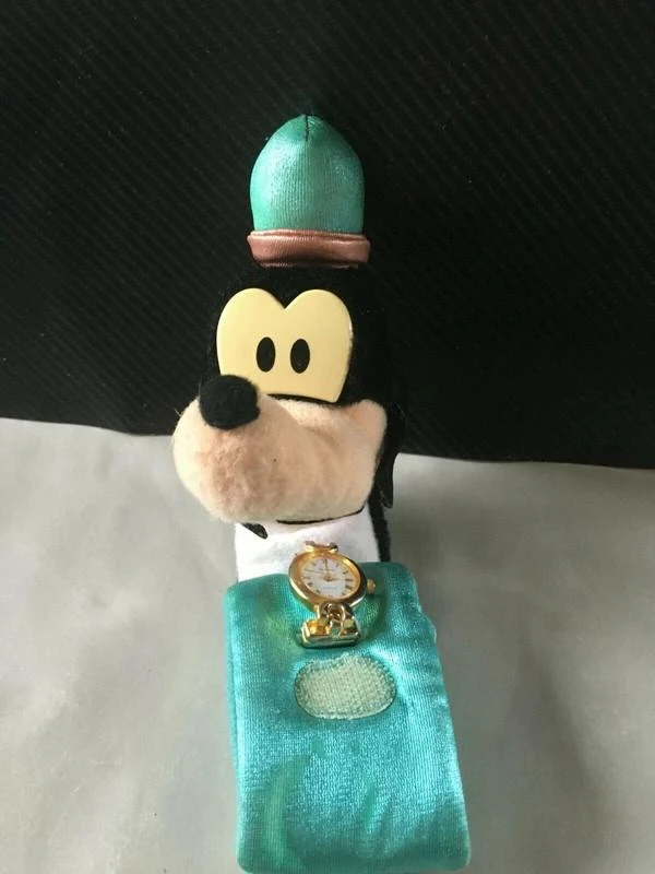 Vintage années 80 : montre walt disney production : dingo